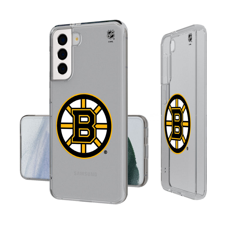 Boston Bruins Insignia Galaxy S20 Clear Slim Case