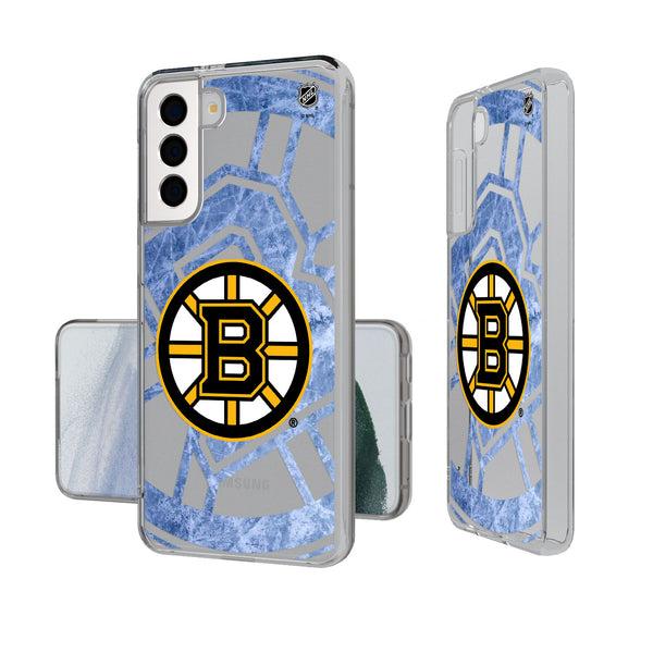 Boston Bruins Ice Tilt Galaxy S20 Clear Slim Case