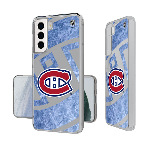 Montreal Canadiens Ice Tilt Galaxy S20 Clear Slim Case