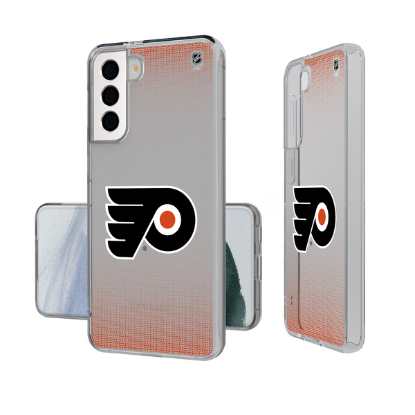 Philadelphia Flyers Linen Galaxy Clear Phone Case