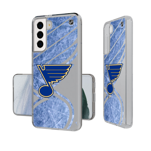 St. Louis Blues Ice Tilt Galaxy S20 Clear Slim Case