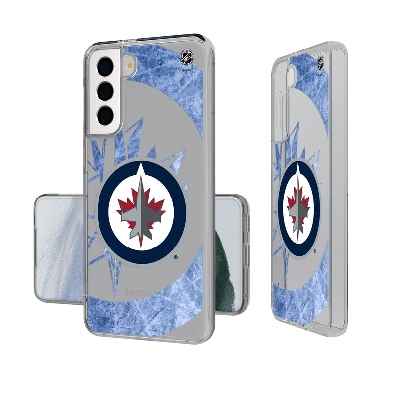 Winnipeg Jets Ice Tilt Galaxy S20 Clear Slim Case