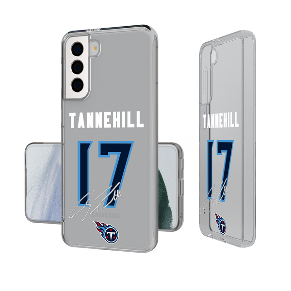 Ryan Tannehill Tennessee Titans 17 Ready Galaxy Clear Phone Case
