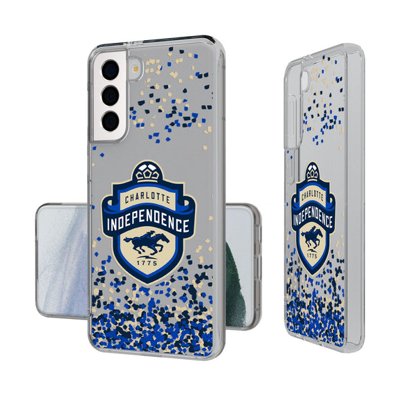 Charlotte Independence  Confetti Galaxy S20 Clear Slim Case