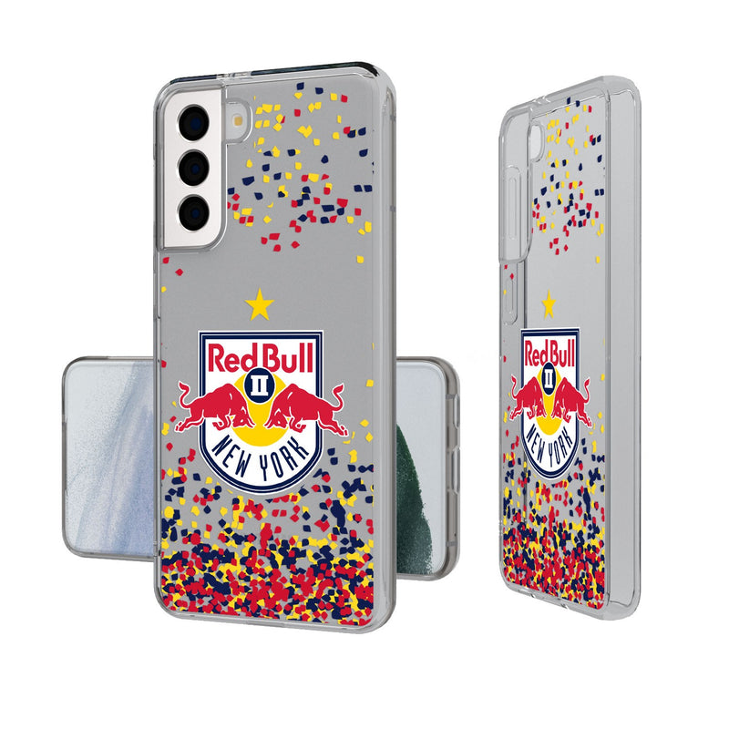 New York Red Bulls II  Confetti Galaxy S20 Clear Slim Case
