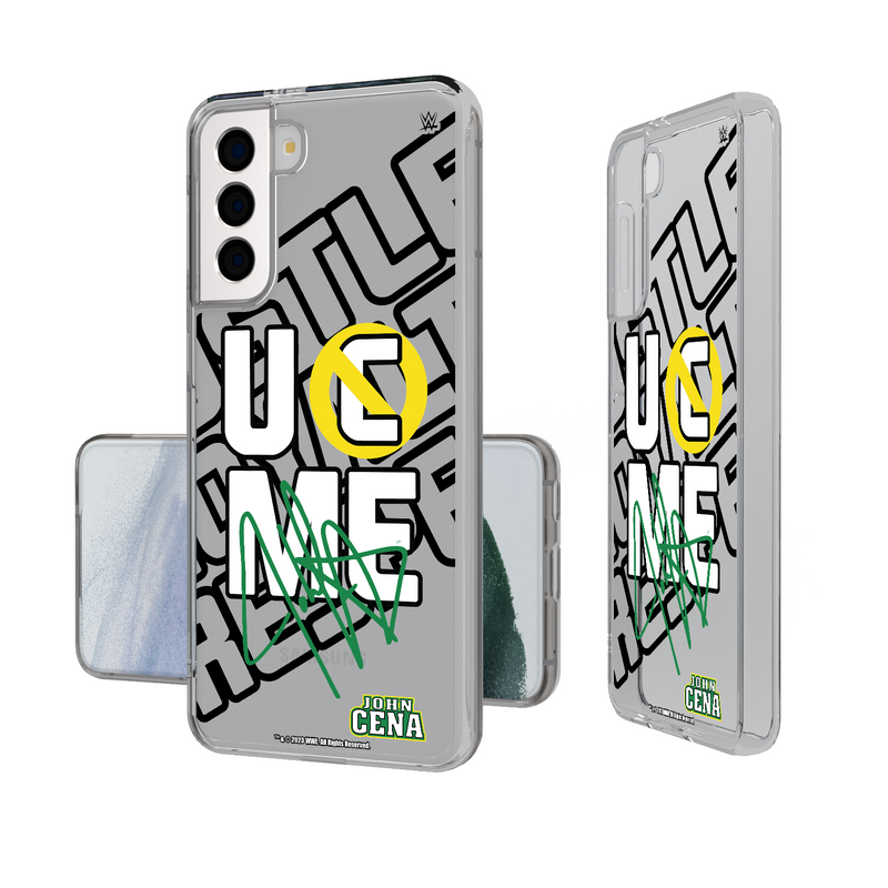 John Cena Impact Galaxy Clear Phone Case