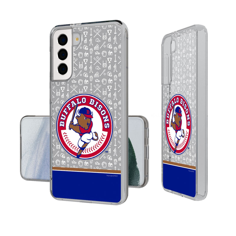Buffalo Bisons Memories Galaxy Clear Case