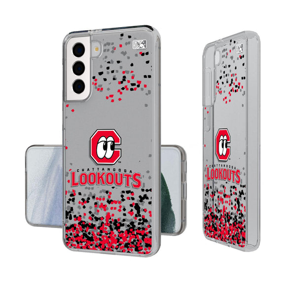Chattanooga Lookouts Confetti Galaxy Clear Case