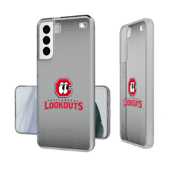 Chattanooga Lookouts Linen Galaxy Clear Phone Case