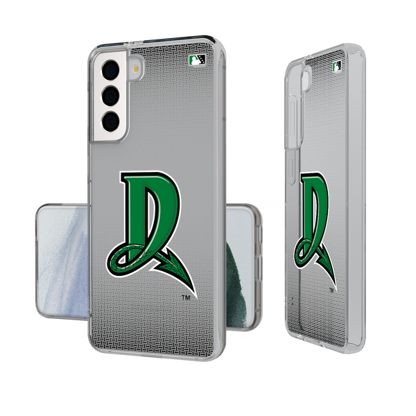 Dayton Dragons Linen Galaxy Clear Phone Case