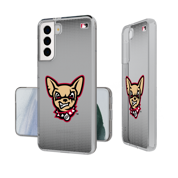 El Paso Chihuahuas Linen Galaxy Clear Phone Case