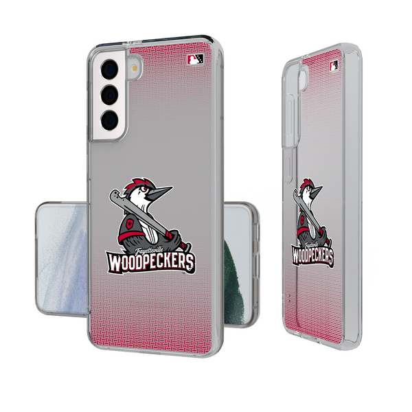 Fayetteville Woodpeckers Linen Galaxy Clear Phone Case