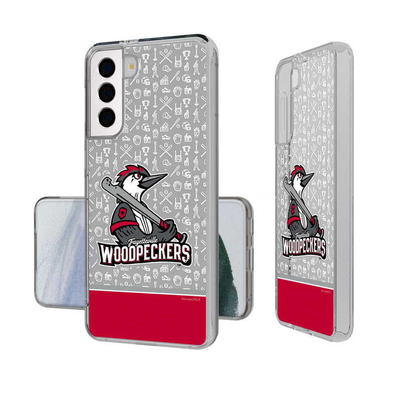 Fayetteville Woodpeckers Memories Galaxy Clear Case