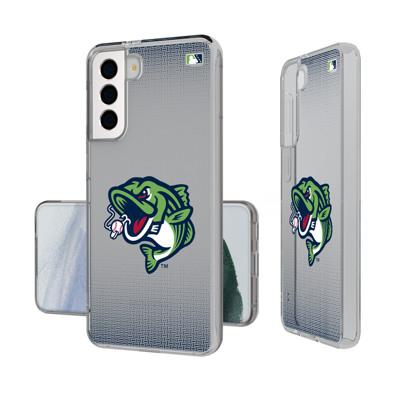 Gwinnett Stripers Linen Galaxy Clear Phone Case