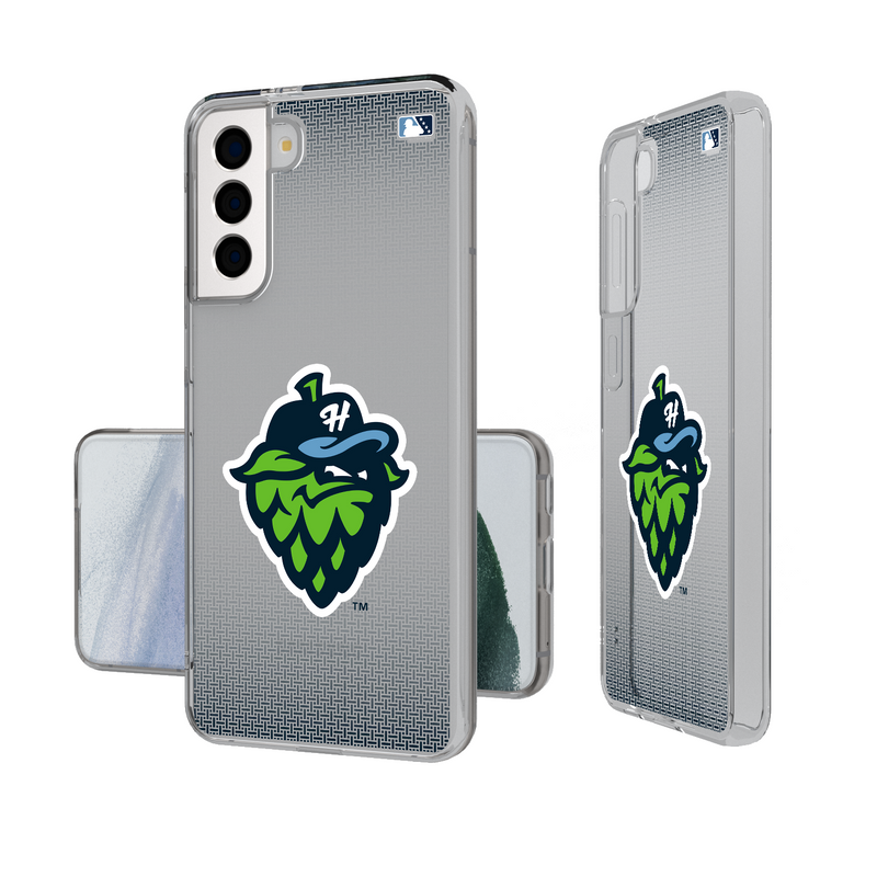 Hillsboro Hops Linen Galaxy Clear Phone Case