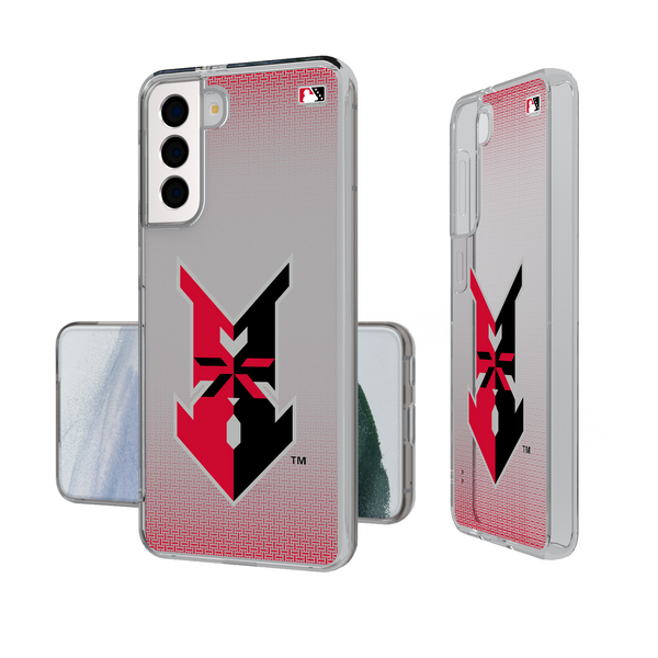 Indianapolis Indians Linen Galaxy Clear Phone Case
