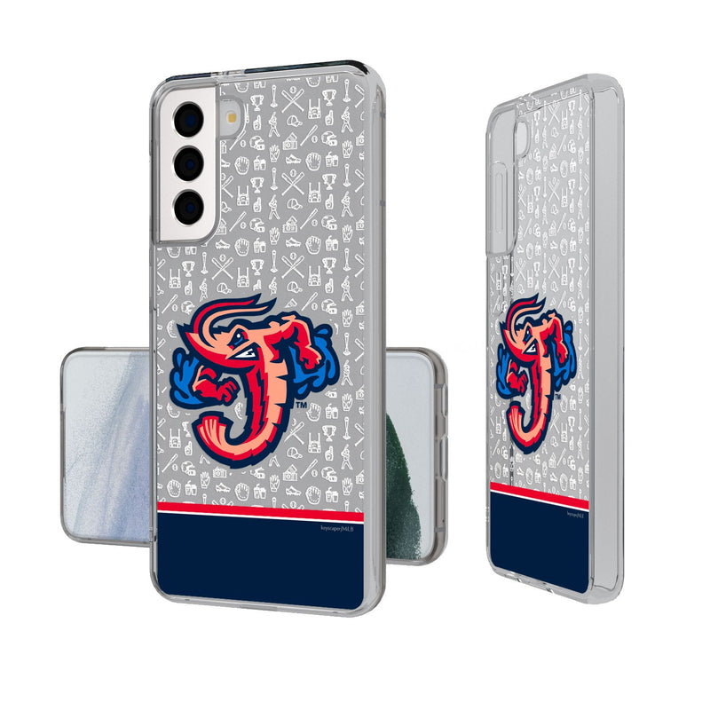 Jacksonville Jumbo Shrimp Memories Galaxy Clear Case