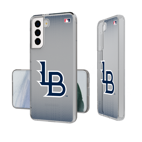 Louisville Bats Linen Galaxy Clear Phone Case