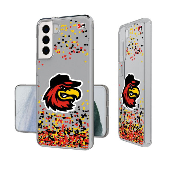 Rochester Red Wings Confetti Galaxy Clear Case