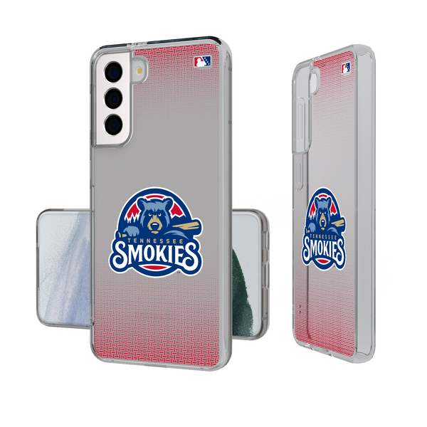 Tennessee Smokies Linen Galaxy Clear Phone Case