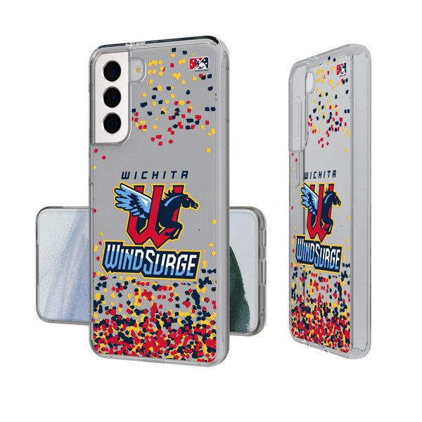 Wichita Wind Surge Confetti Galaxy Clear Case