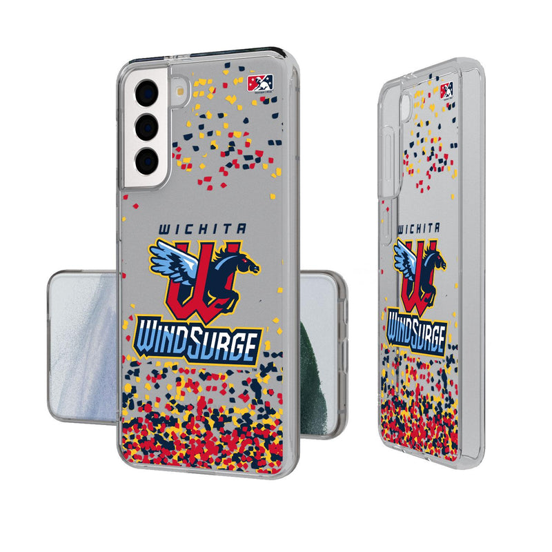 Wichita Wind Surge Confetti Galaxy Clear Case