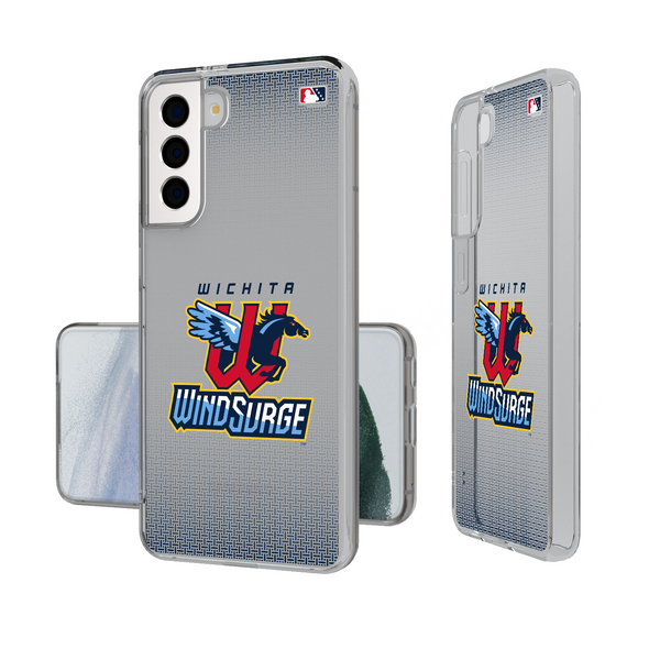 Wichita Wind Surge Linen Galaxy Clear Phone Case