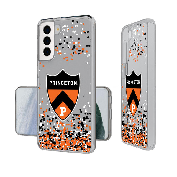 Princeton Tigers Confetti Galaxy Clear Case