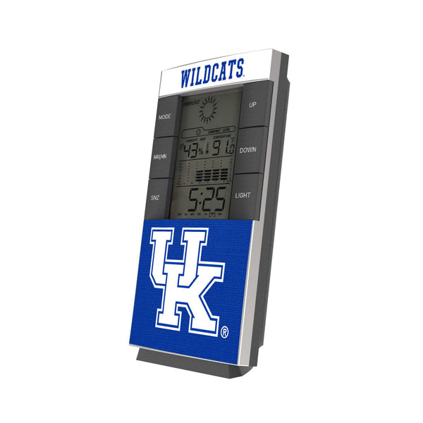 Kentucky Wildcats Endzone Solid Digital Desk Clock
