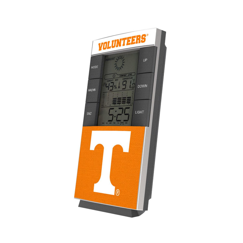 Tennessee Volunteers Endzone Solid Digital Desk Clock