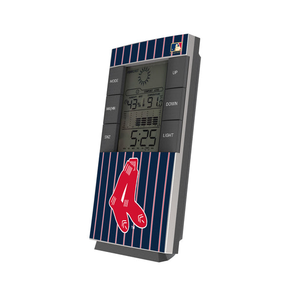 Boston Red Sox 1924-1960 - Cooperstown Collection Pinstripe Digital Desk Clock
