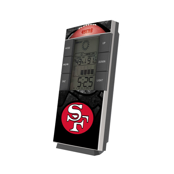 San Francisco 49ers Legendary Digital Desk Clock