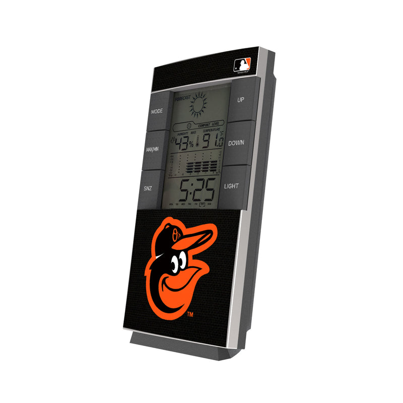Baltimore Orioles Solid Digital Desk Clock