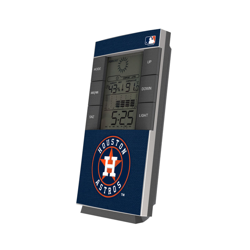 Houston Astros Solid Digital Desk Clock