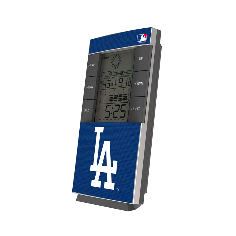 LA Dodgers Solid Digital Desk Clock