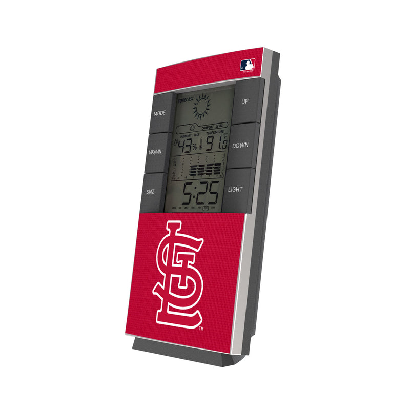 St Louis Cardinals Solid Digital Desk Clock