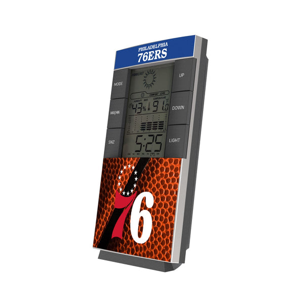Philadelphia 76ers Basketball Digital Desk Clock