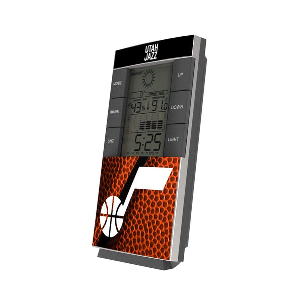 Utah Jazz Basketball Digital Desk Clock
