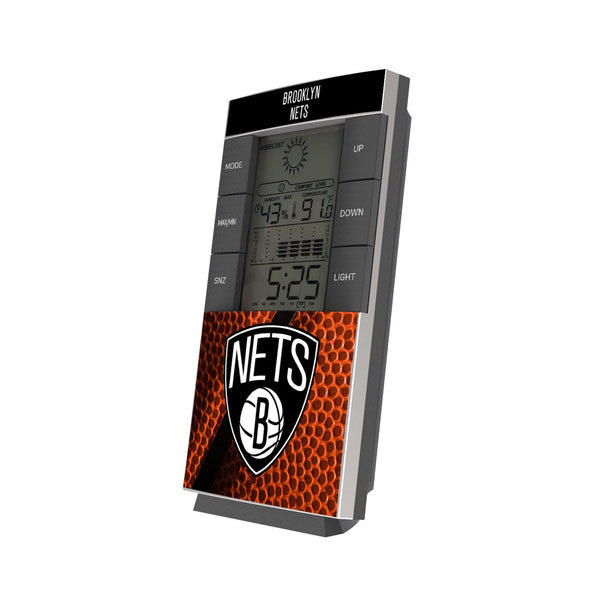 Brooklyn Nets Basketball Digital Desk Clock