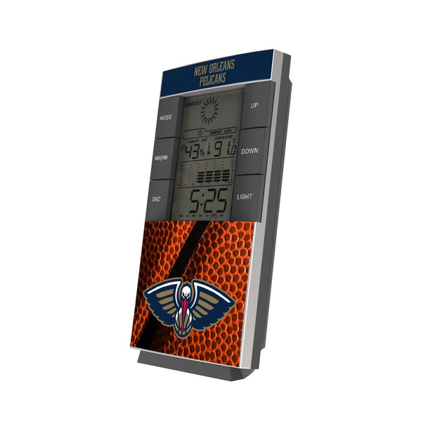 New Orleans Pelicans Basketball Digital Desk Clock