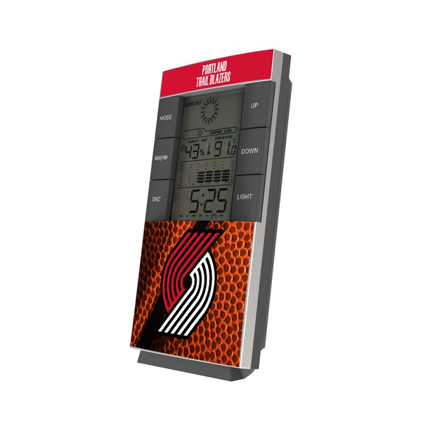 Portland Trail Blazers Basketball Digital Desk Clock