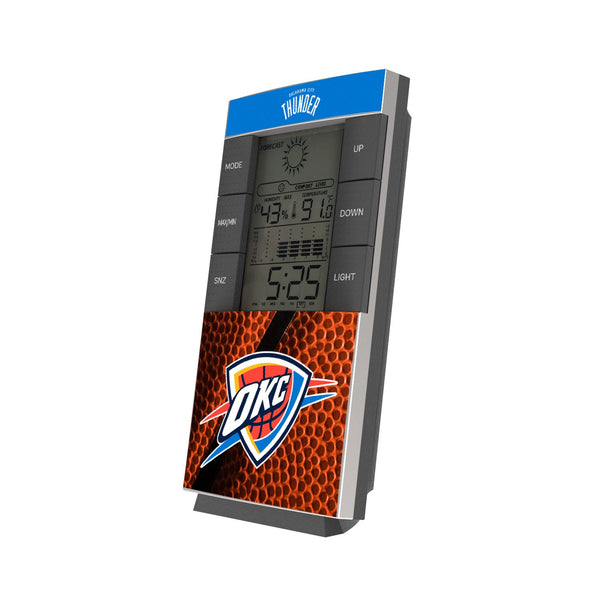 Oklahoma City Thunder Basketball Digital Desk Clock