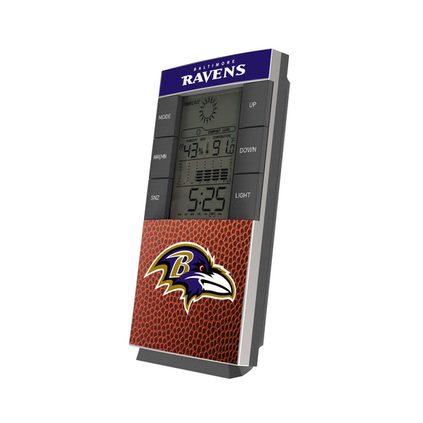 Baltimore Ravens Football Wordmark Digital Desk Clock