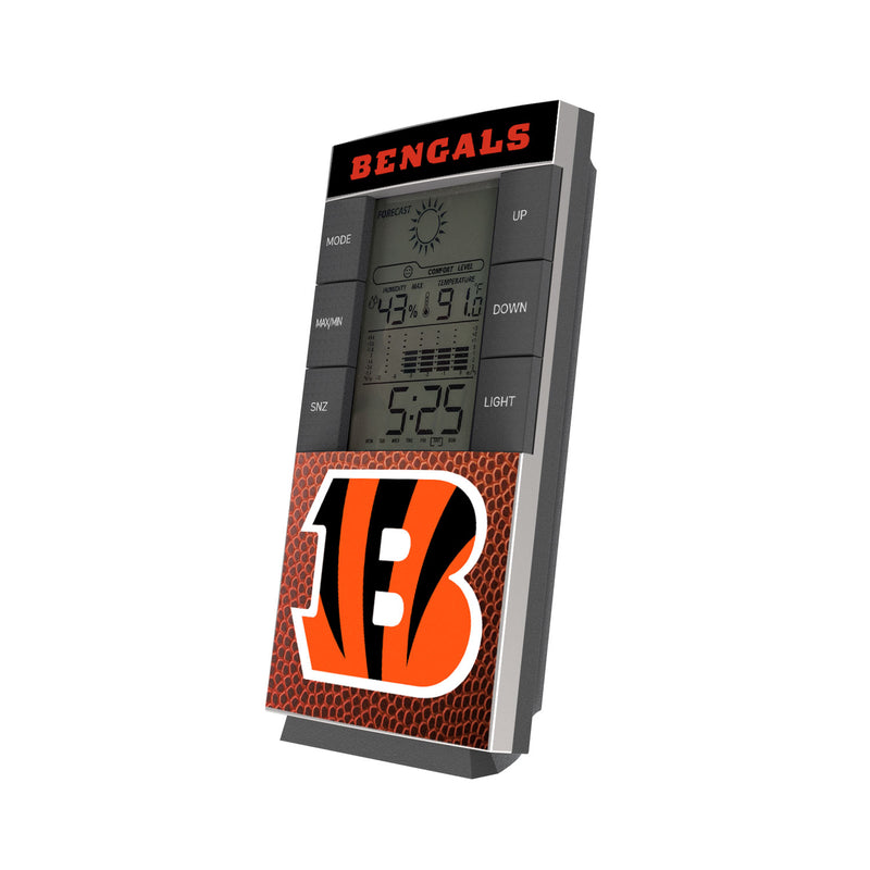 Cincinnati Bengals Football Wordmark Digital Desk Clock
