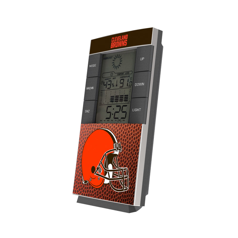 Cleveland Browns Football Wordmark Digital Desk Clock