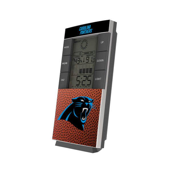 Carolina Panthers Football Wordmark Digital Desk Clock