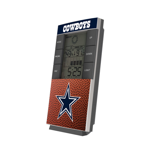Dallas Cowboys Football Wordmark Digital Desk Clock