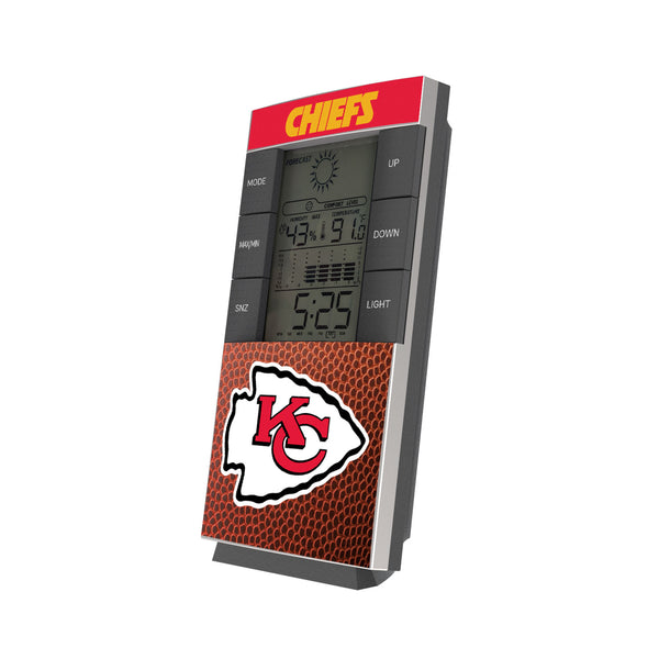 Kansas City Chiefs Football Wordmark Digital Desk Clock
