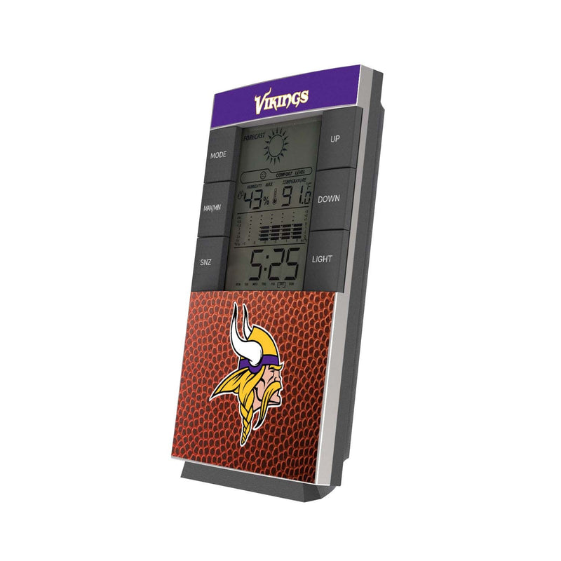 Minnesota Vikings Football Wordmark Digital Desk Clock