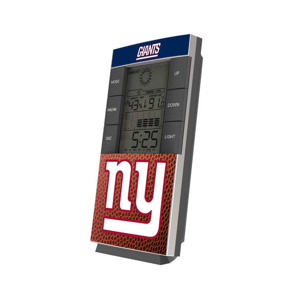 New York Giants Football Wordmark Digital Desk Clock